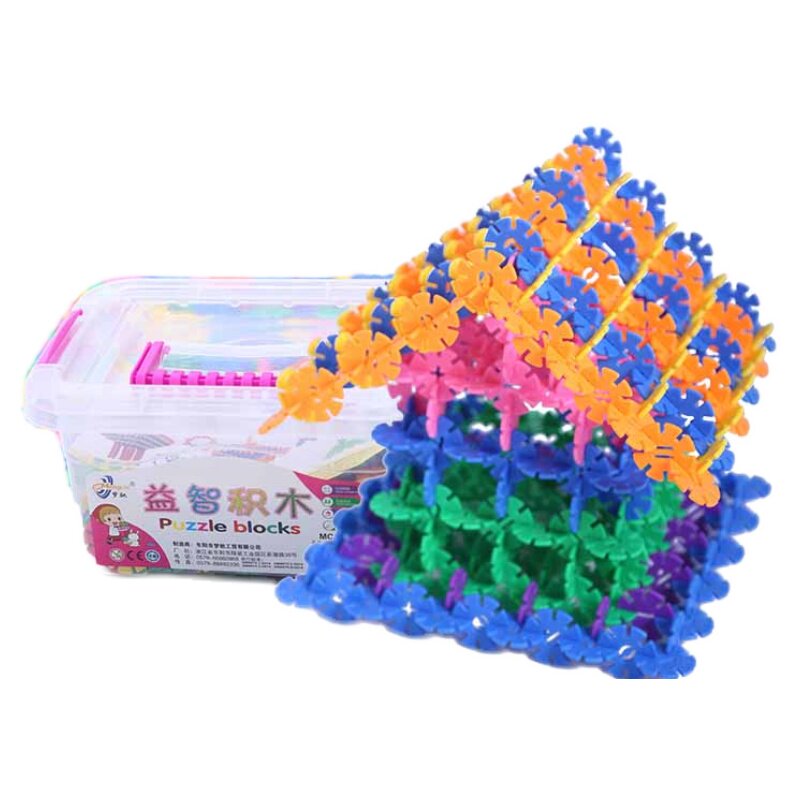 拼插益智早教数字幼儿园雪花片