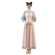 伴娘服中式中国风2020春夏合唱服1