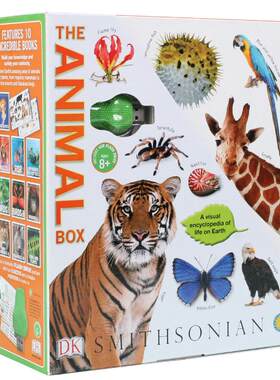 DK 动物知识百科套装 英文原版 The Animal Boxset 鸟类鱼类哺乳类两栖类爬行类动物合集大百科 附赠4GB优盘 儿童科普读物