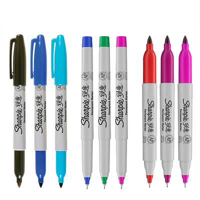 美国锐意sharpie记号笔红色