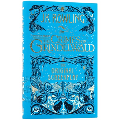 神奇动物在哪里2格林德沃之罪原创电影剧本小说英文原版FantasticBeasts Crimes of Grindelwald JK罗琳哈利波特周边进口书籍