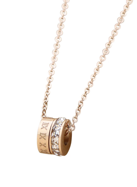 钛钢18k玫瑰金chic女ins蹦迪森系