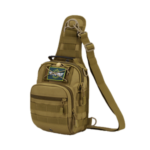 多功能战术胸包男女工具户外腰包挎骑行斜挎路亚渔具弹弓单肩背包