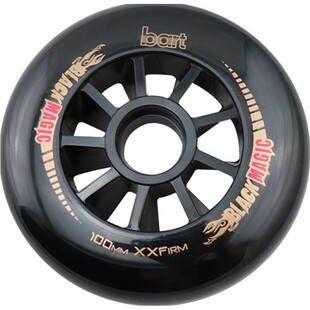 bart高端比赛速滑轮滑鞋轮子原装A-1高弹专业比赛轮子8个装