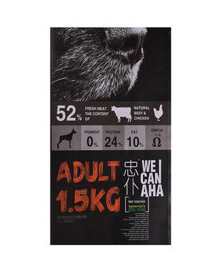 忠仆狗粮天然无谷鲜肉比熊博美