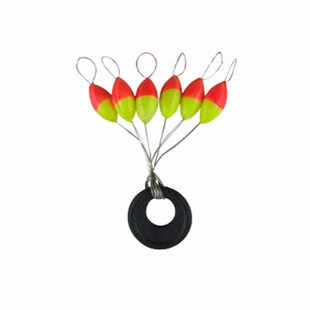 七星漂套装醒目豆橄榄圆柱形鱼浮子传统钓鱼浮漂浮标鱼漂线组渔具