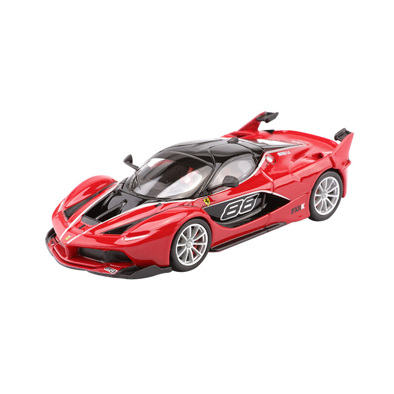 比美高1:43法拉利车模 拉法FXX K 458迷你仿真合金汽车模型跑车模