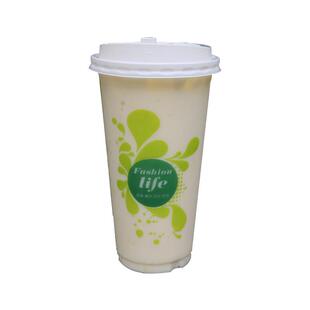 90口径 一次性加厚奶茶塑料杯400/500/600/700ml冷饮杯子1000只装