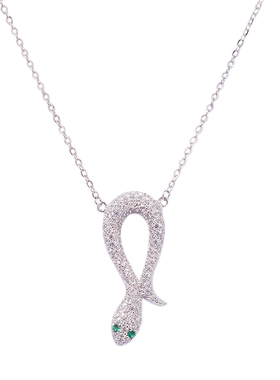 新款925银白INS网红小众项链