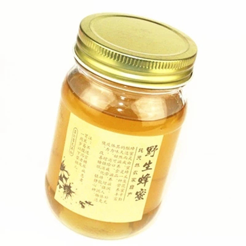自制黄桃罐头玻璃瓶纯手工制作玻璃瓶 蜂蜜瓶 螺纹密封储物罐包邮
