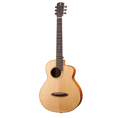 彩虹人全单旅行电箱民谣木吉他