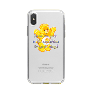 ROSEZOO适用iphone15/14BareCares宋妍霏同款爱心熊全包透手机软壳苹果16/17promax手机壳