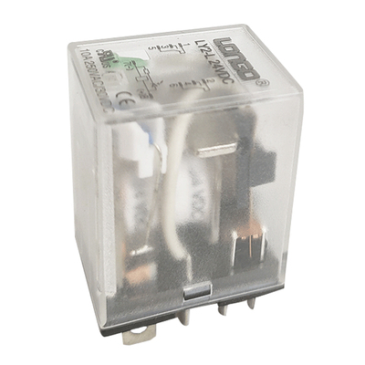 乐工小型中间继电器交流