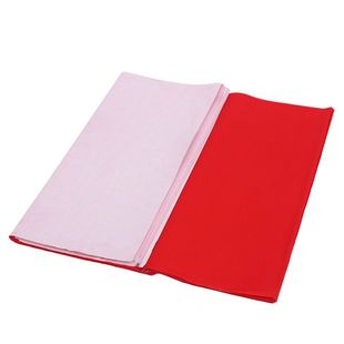 白头万年红空白对联纸手写春联喜联手工白边红纸瓦当全年红大红纸