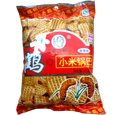 丹鹤小米锅巴休闲零食65g*5袋