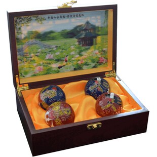 王铁匠 保定铁球特产龙凤呈祥套装保健球手球健身球 保定三宝礼品