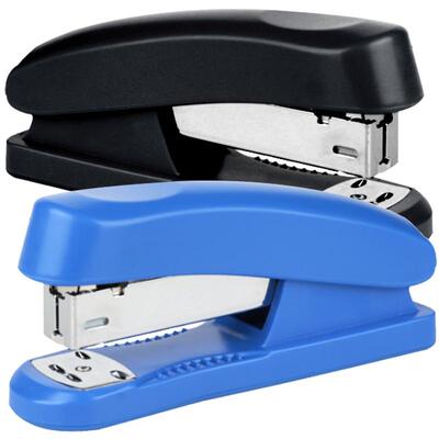 得力0325省力型订书机12#订书器可订20页办公学生用品订书机大号