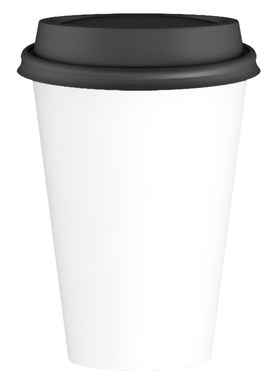 一次性纸杯带盖奶茶杯热饮杯定做