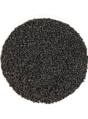 新货炒熟黑芝麻500g熟即食免洗