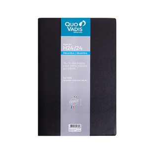 法国Quo Vadis跨万时H24日程本日历24小时周计划本手帐2020行程本