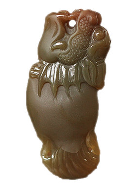 阿拉善玛瑙大师级金榜题名吊坠