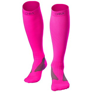 肌能袜专业马拉松跑步袜机能袜运动袜子男女长跑长筒袜小腿压缩袜