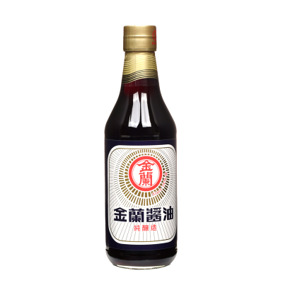 590mL[玻璃瓶]金兰台湾进口酱油