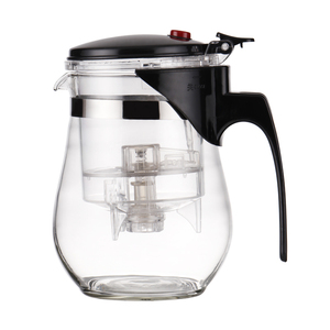 可拆洗无色透明家用飘逸杯耐热玻璃杯内胆过滤茶水分离泡茶壶杯子