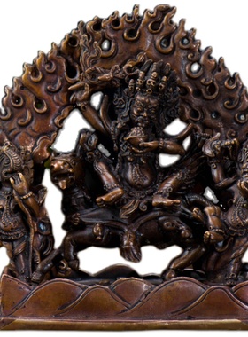 尼泊尔进口手工铜像摆件