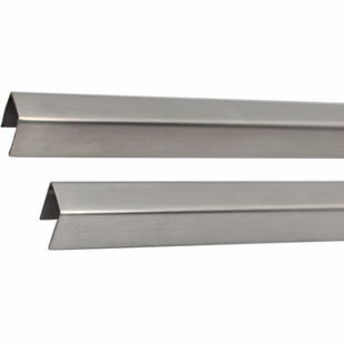 塑钢门窗户滑道304不锈钢U型收边条轨道滑槽修复平移推拉门窗导轨