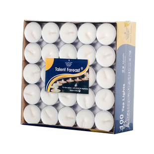 达伦特无烟蜡烛浪漫生日求婚蜡烛 酥油蜡烛煮茶茶蜡4小时