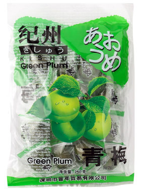 自然派纪州青梅250g酸甜凉果开胃