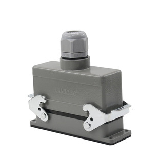 矩形重载连接器HD-15 25 40 50 64 80 128芯M/F 工业防水航空插头