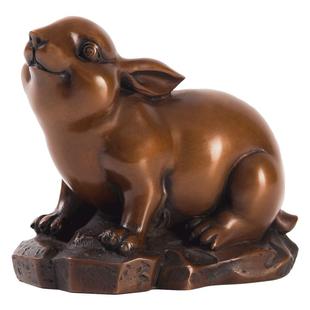 铜制十二生肖摆件鼠牛虎兔龙蛇马羊猴鸡狗猪家居摆件