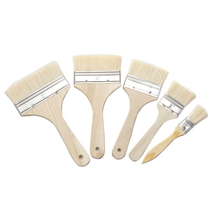 [工具]金箔羊毛刷胶水油漆刷+外墙乳胶漆滚筒刷+15cm平头竹镊子