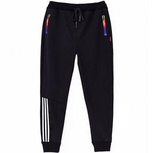 秋季加肥加大码运动裤男士宽松卫裤肥佬休闲裤300斤胖子裤子潮8XL