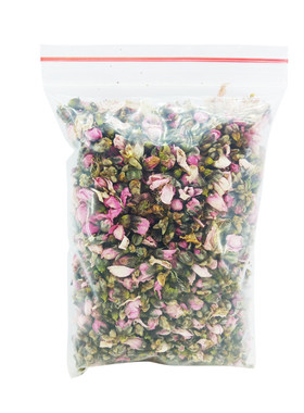 桃花花苞花瓣饮品花苞桃花
