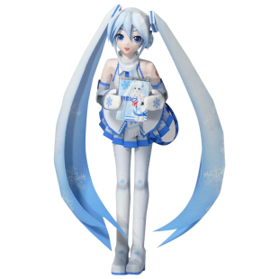 动漫周边手办纸模型雪初音正比模型初音未来3D立体纸模型DIY