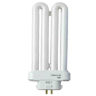 冠雅护眼led台灯灯管2针四针U型h家用大学生宿舍寝室11瓦/13W/18W