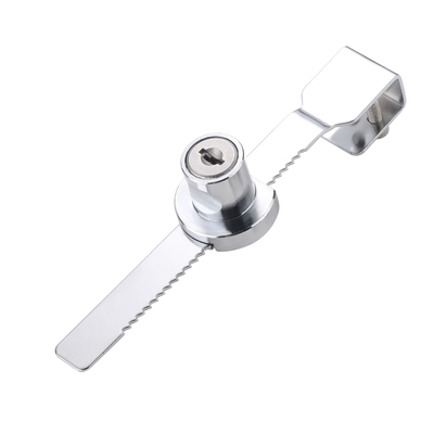 锯齿锁璃门锁展示柜台双开门