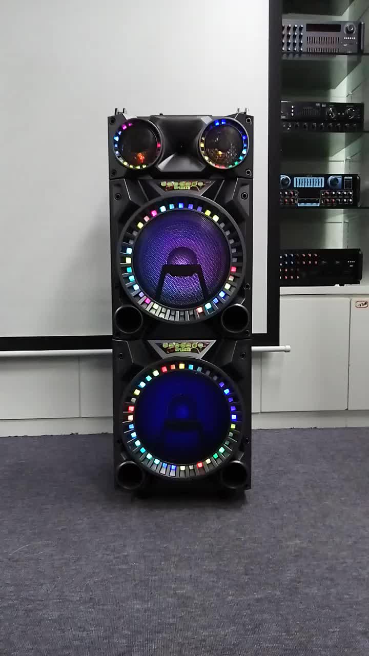 Professional Audio 12 Inch 15 Inch Rechargeable Trolley Speaker Super