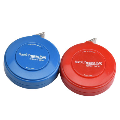 德国原装进口hoechstmass自动卷尺量衣软尺皮尺自动伸缩 1.5米