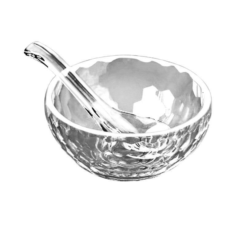 玻璃碗加厚透明家用吃饭沙拉
