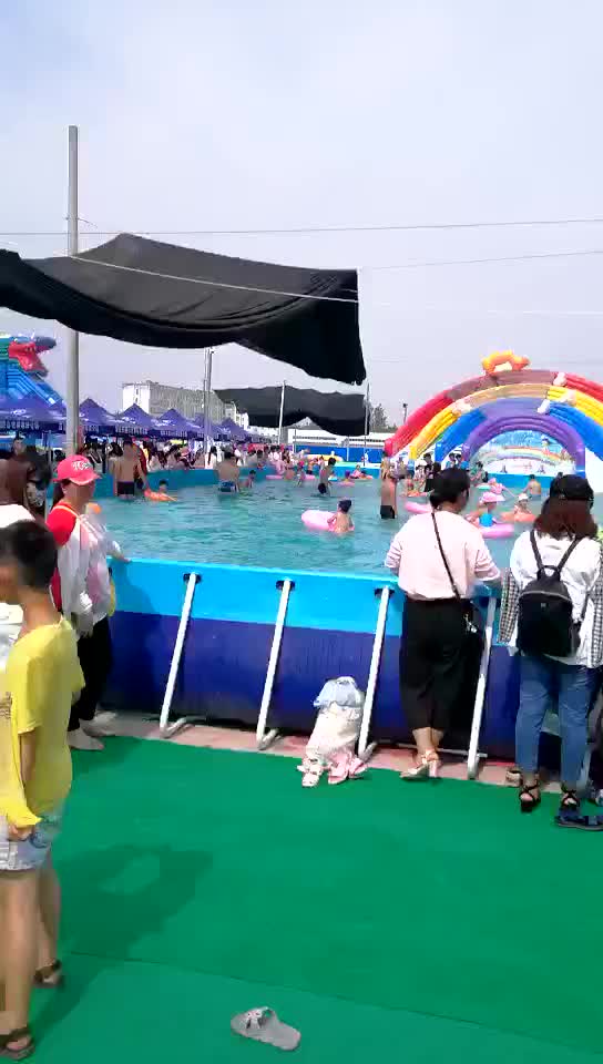rectangle above ground pool with metal deck rectangle above ground pool with metal deck
