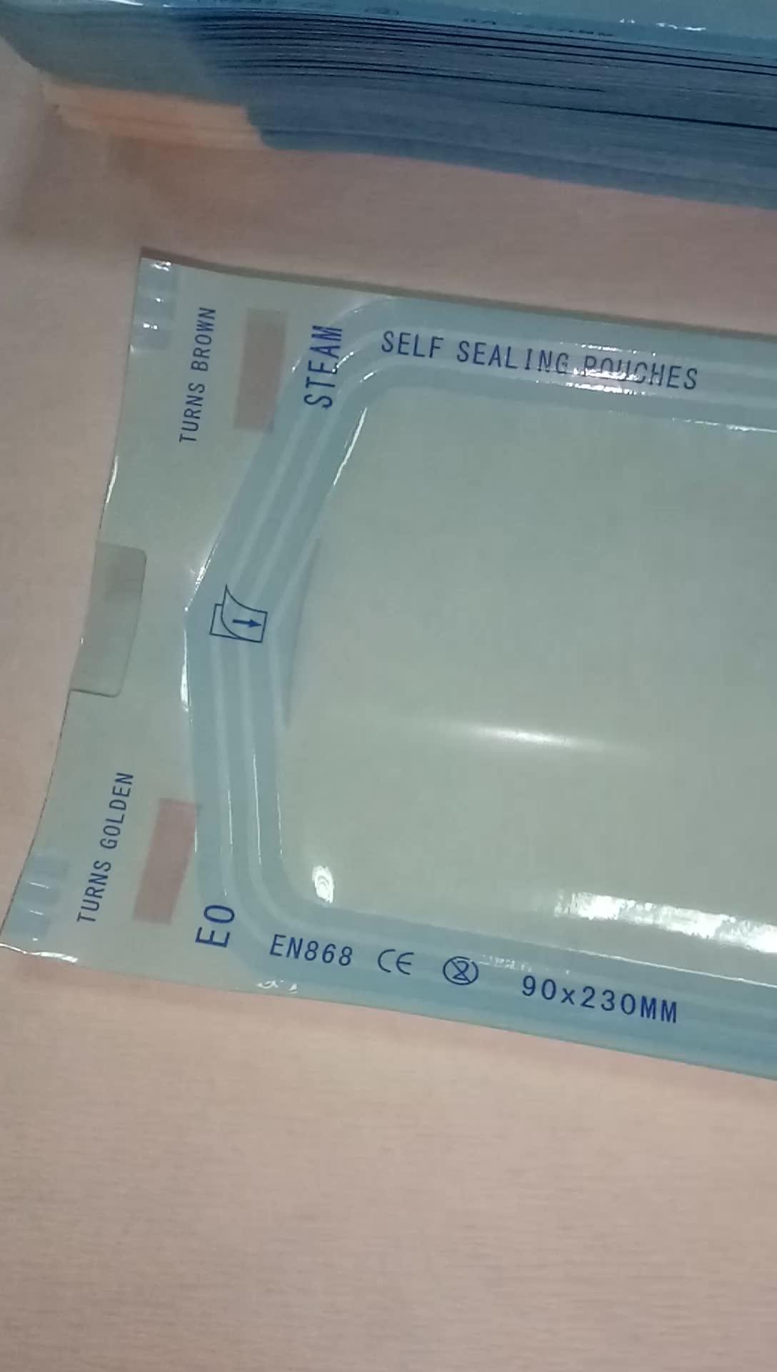 Disposable Sterile Bag Packaging Bag Paperplastic Bag Nonheat Sealing