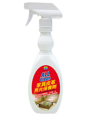 养护皮具实木亮光500ml清洁剂