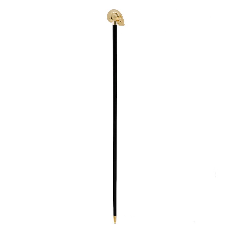 金色骷髅绅士手杖PASOTTI意大利
