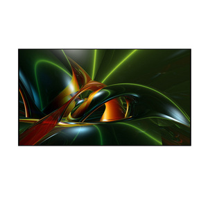 钻石抗光屏幕100寸抗光幕80寸黑栅抗光幕布90寸超窄边画框幕120寸