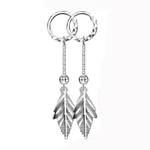 999纯银耳环 女流苏耳环短长款耳坠耳链韩国风时尚气质防过敏耳钉