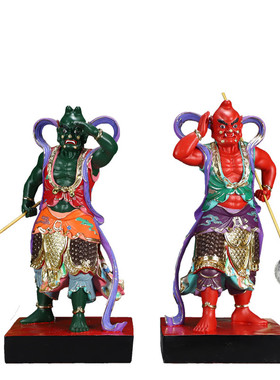 千里眼顺风耳左右护法妈祖娘娘